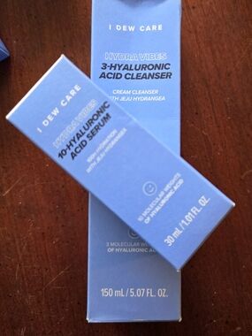 I Dew Care Hydra Vibes Hyaluronic Acid Cleanser DUO!!